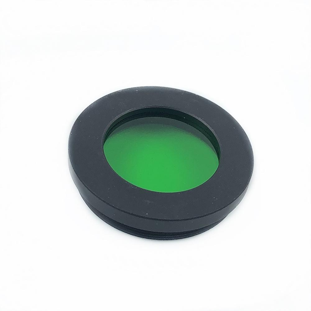 Agnicy 1.25 Inches M28 Microscope Filter Moon Filter Eyepiece of Astronomical Telescope Accessory 8 Colors for Choose зелёный