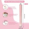 MISS LIRENN® Hair Curling Rod Magic Hair Rollers Soft Cotton Twist Curling Hair, No Curly Hairstyle Heat, Self-Sustaining Flexible Set for Girls, W
