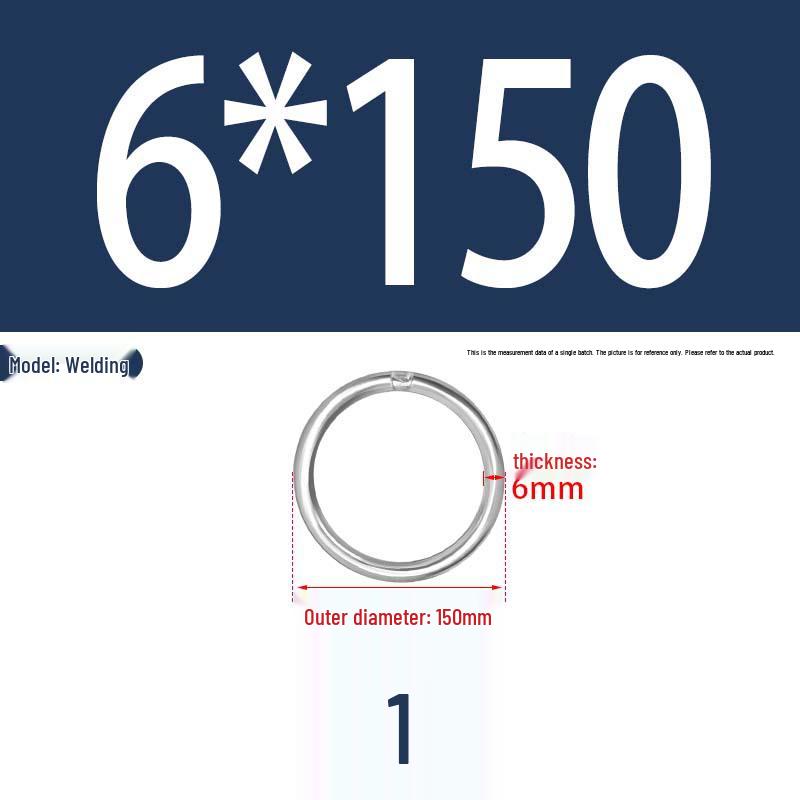 304 Stainless Steel Seamless O-Ring for Lifting and Hammock Yoga Connection