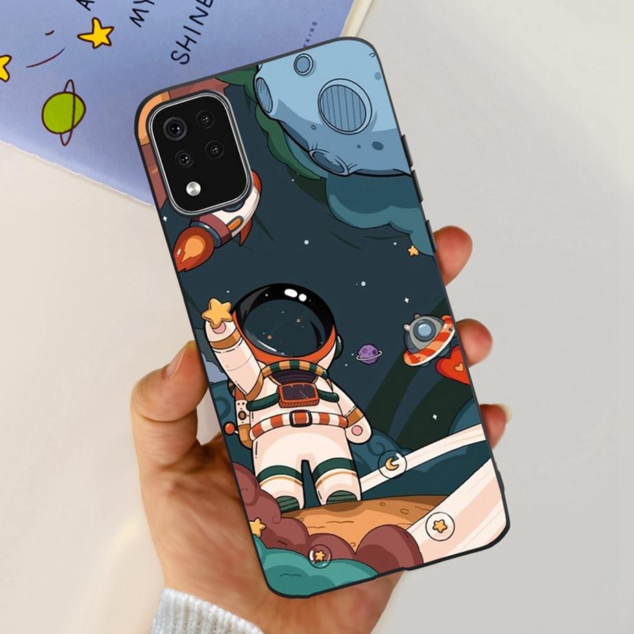 For LG K42 Case LM-K420 LMK420H Cute Fashion Painted Cover Soft Silicone Phone Case For LG K42 K 42 LGK42 Back Cover 6.6'' Coque