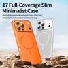 iPhone 16 Pro Max Metal Frame with Magnetic Adsorption & Lens Protection for iPhone 17
