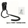 Bike Wall Mount Iron Rack Bicycle Wall Stand Hook Bicycle Garage Holder Bicycle Display Storage Hanger Kit Bike Accessorie