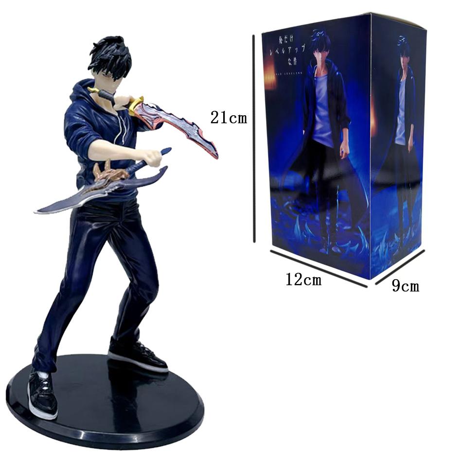Solo Leveling Anime Figure - Sung Jinwoo Ore Dake Level up Na Ken Shun Mizushino Action Collectible Model Doll Toy