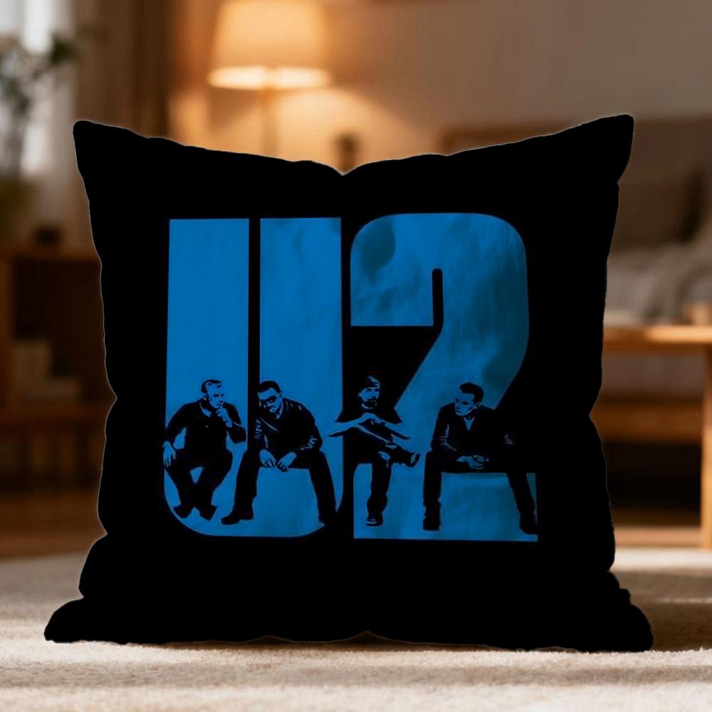 Fashion U-UU2 Cushion Cover Soft Washable Pillow Case Multi-Scene for Couch Bed Travel Office Use