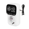 Temperature Controller Socket 230 V Digital with Sensor for Heating Cooling Devices and Temperature Regulation