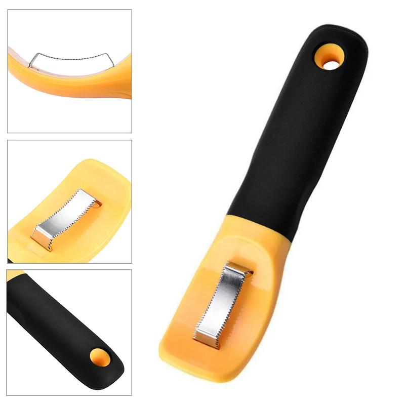 Corn Peeler Stainless Steel Corn Cob Stripper Knife Peeling Tool Corn Kernel Cutter Remover Home Gadgets Kitchen Accessories