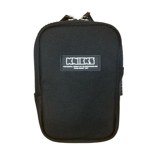 knicks Cordura Ballistic Fabric Safe-Compatible Accessory Pouch BA-100P Black