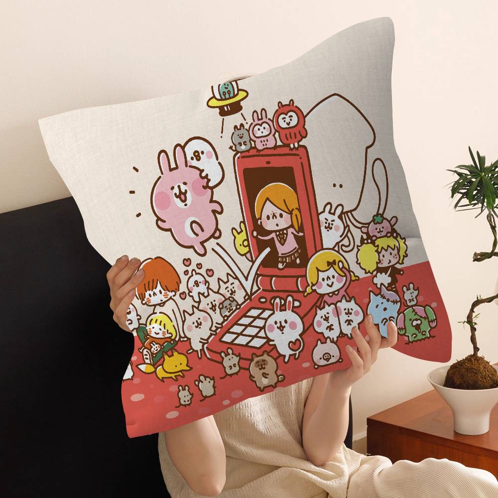 I-Illustrator K-Kanahei Stitch Lucky Dragon pillow cover sofa cushion cover home room decoration children gift