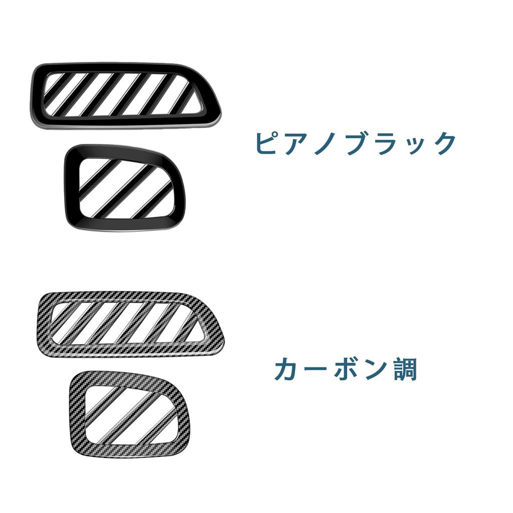 OKAYOHINN New Stepwgn RP Series RP6 RP7 RP8 Dedicated Air Vent Cover Air Duct Defogger Bezel Cover Interior Panel Interior Parts Custom Dress Up ABS