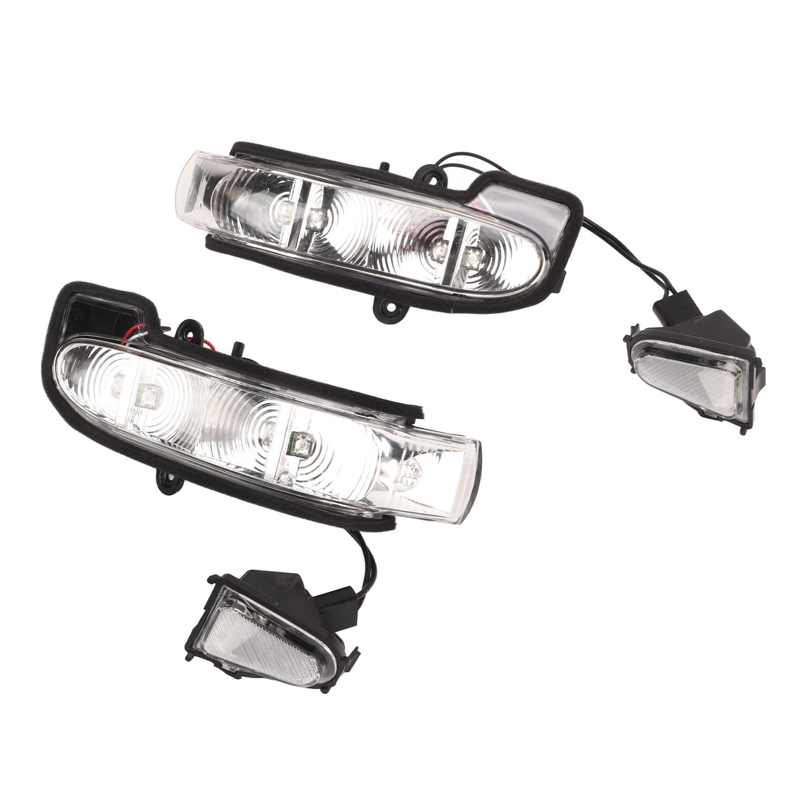 

1 пара светодиодных указателей поворота бокового зеркала 2038201321 Светодиодный указатель поворота зеркала заднего вида Замена для Benz W463 W211 E320