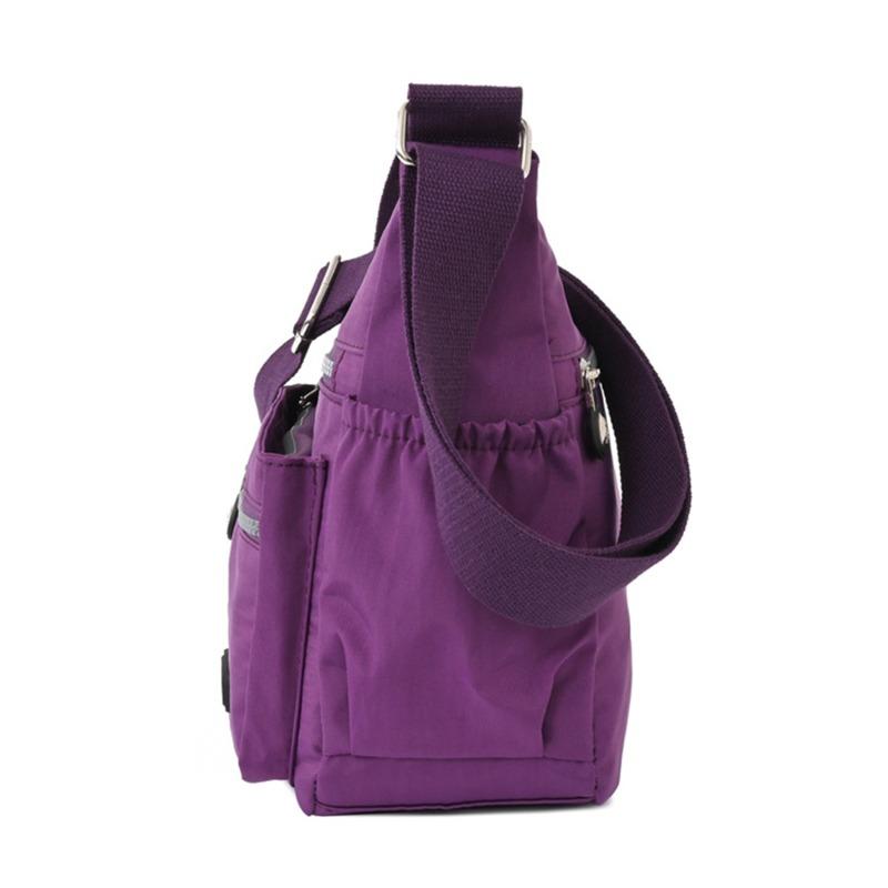 Fashion Casual Nylon Cloth Messenger Bag For Women Shoulder Bags Multi Layer Female Crossbody Bags Waterproof Mother Bag Purse
