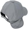 Mizuno Breath Thermo Cap with Ear Cold Free Size Flaps, Protection, Moisture-Wicking, Heat-Generating, C2JWA660, Charcoal, (Head Circumference