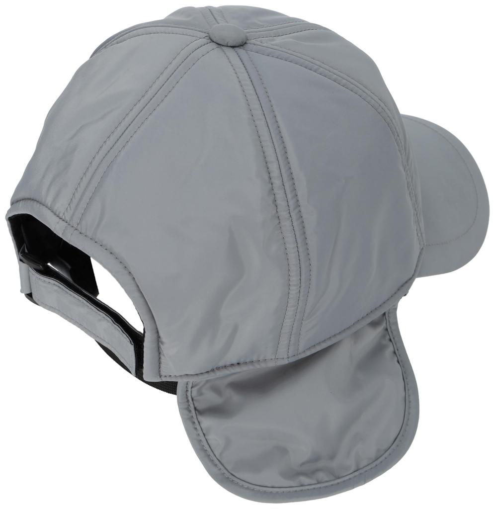 Mizuno Breath Thermo Cap with Ear Cold Free Size Flaps, Protection, Moisture-Wicking, Heat-Generating, C2JWA660, Charcoal, (Head Circumference