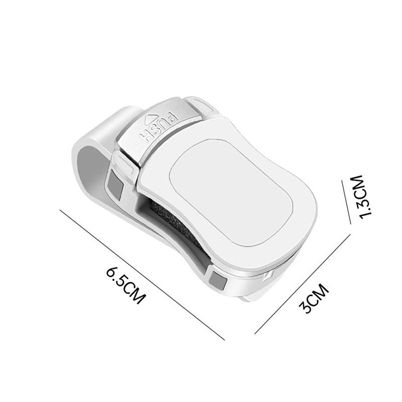 Car Glasses Clip, Car Sun Visor Glasses Storage Clip, Creative Multi-Functional Ticket Clip, Document Clip, Sunglasses Holder