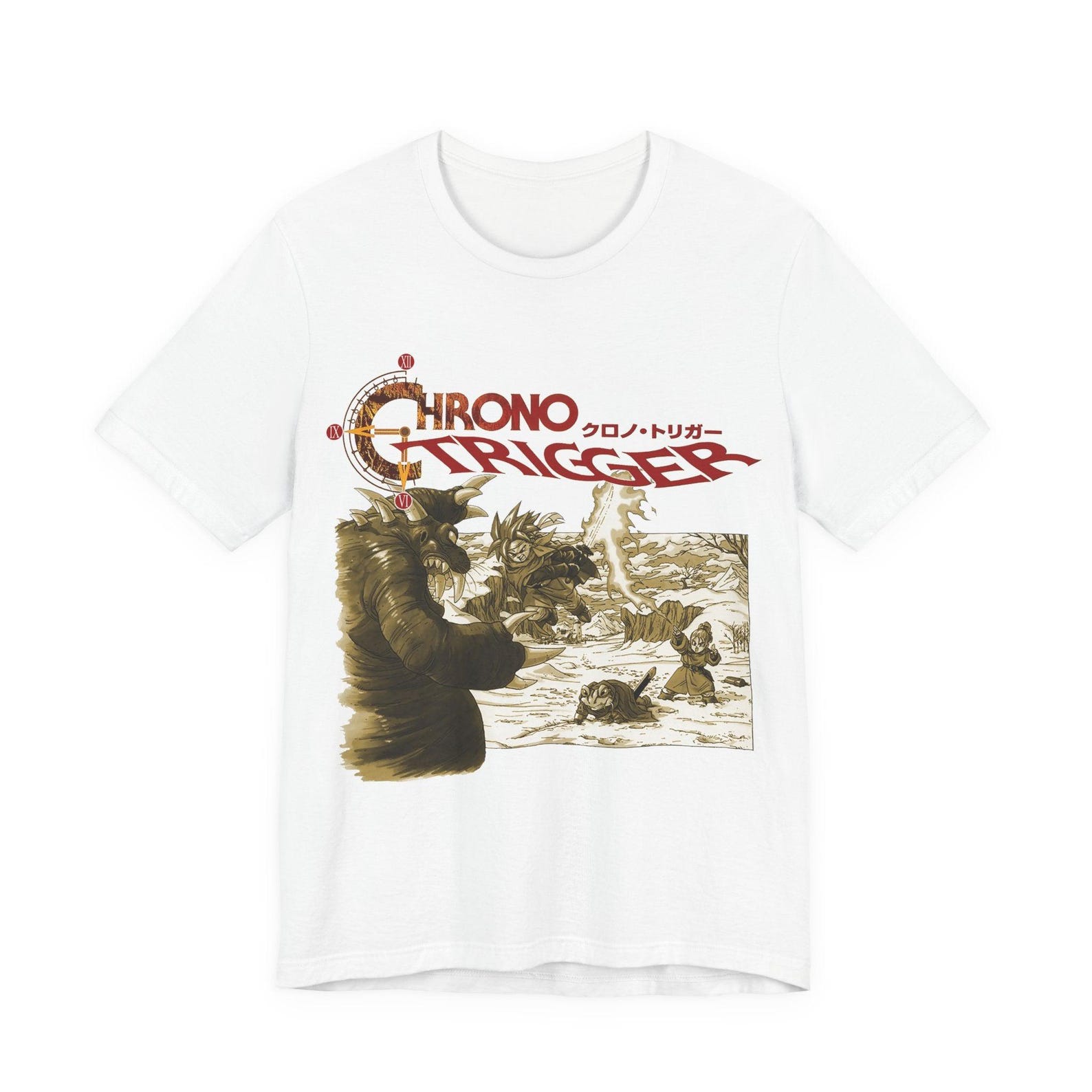 Chrono Trigger T shirt | Vintage Gaming Tee | JRPG Graphic Tee L