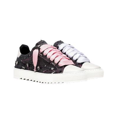 Spot Hochwertige Numeris Schuhe Modetrend Zerrissene Canvas-Schuhe Lässige Sport-Board-Schuhe Herren