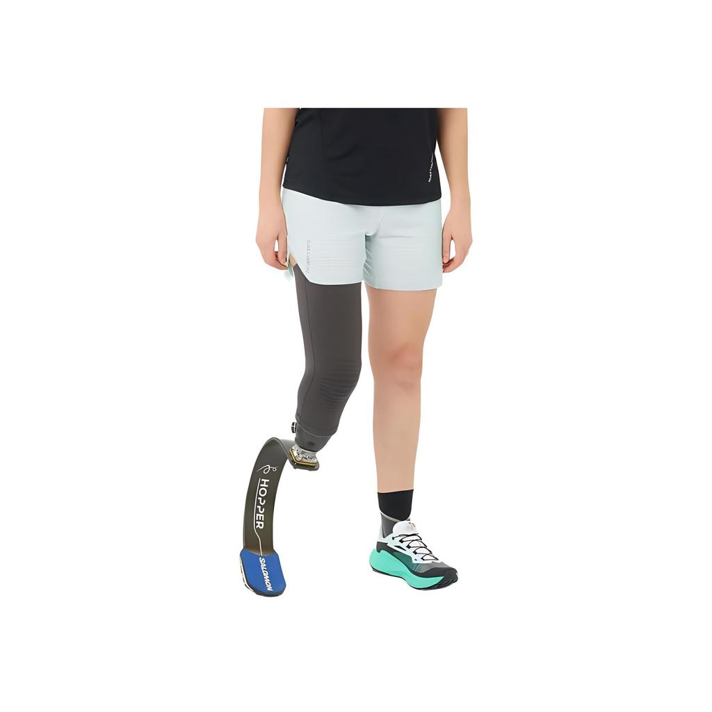 Salomon Sense Aero 5 Outdoor Sports Minimalist Breathable Comfortable Casual Shorts Women shorts Misty-Blue LC2319800