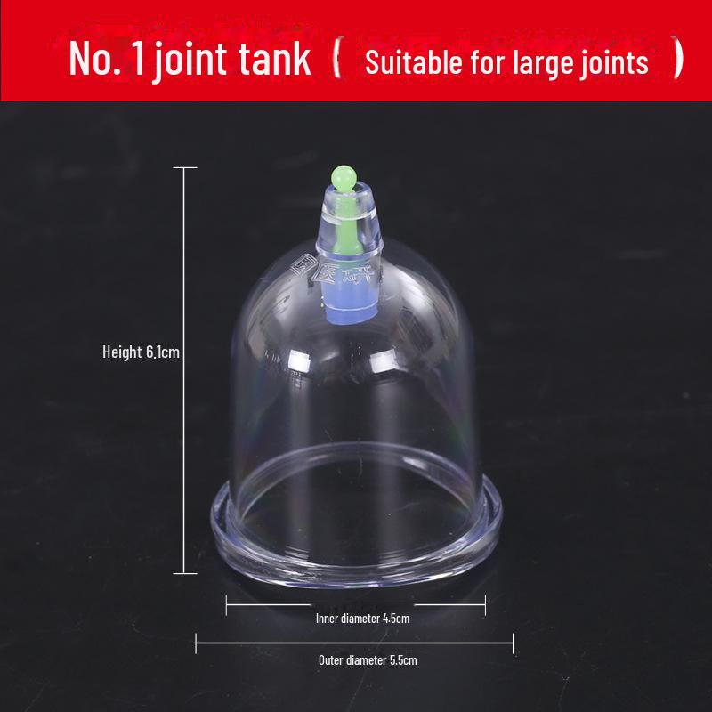 Home Vacuum Cupping Device - Large Single Tank Set for Medical Use