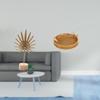 Sculpture Metal Fruit Basket Statue Shaped Figurine Crafts Nordic Creative Ornament Abstract