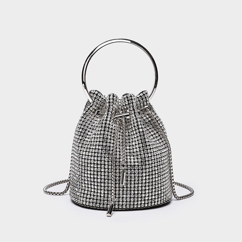 

Diamond Rhinestone Light Luxury Women s Evening Crossbody Chain Handbag