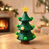 Mini Tabletop Tree 3D Printed Dancing Christmas Tree, Rotating Twisted Desk Toy Toy, Decoration, Xmas Gift Twist Figurine