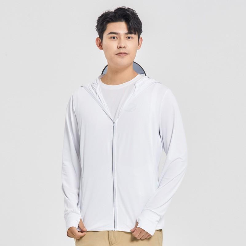 UV Protection Hooded Sun Shirt Couples Lightweight Breathable Outdoor