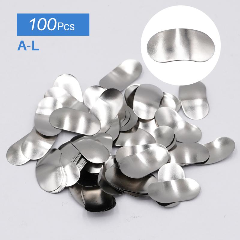 100Pcs/Set Dental Matrices Sectional Contoured Metal Matrix Bands Matrix Rings Full Teeth Replacement Dentsit Oral Care Tool