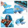 Blue/Pink LED Lights Music Airplane Toys Electric Toy Aircraft Toy Cute LED Plane Model  Kids