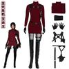 Horror Game Movie Resident Evil 4 Ada Wong Cosplay Full Set Same Style Outfit Halloween Carnival Comic Con Stage Cosplay Suit