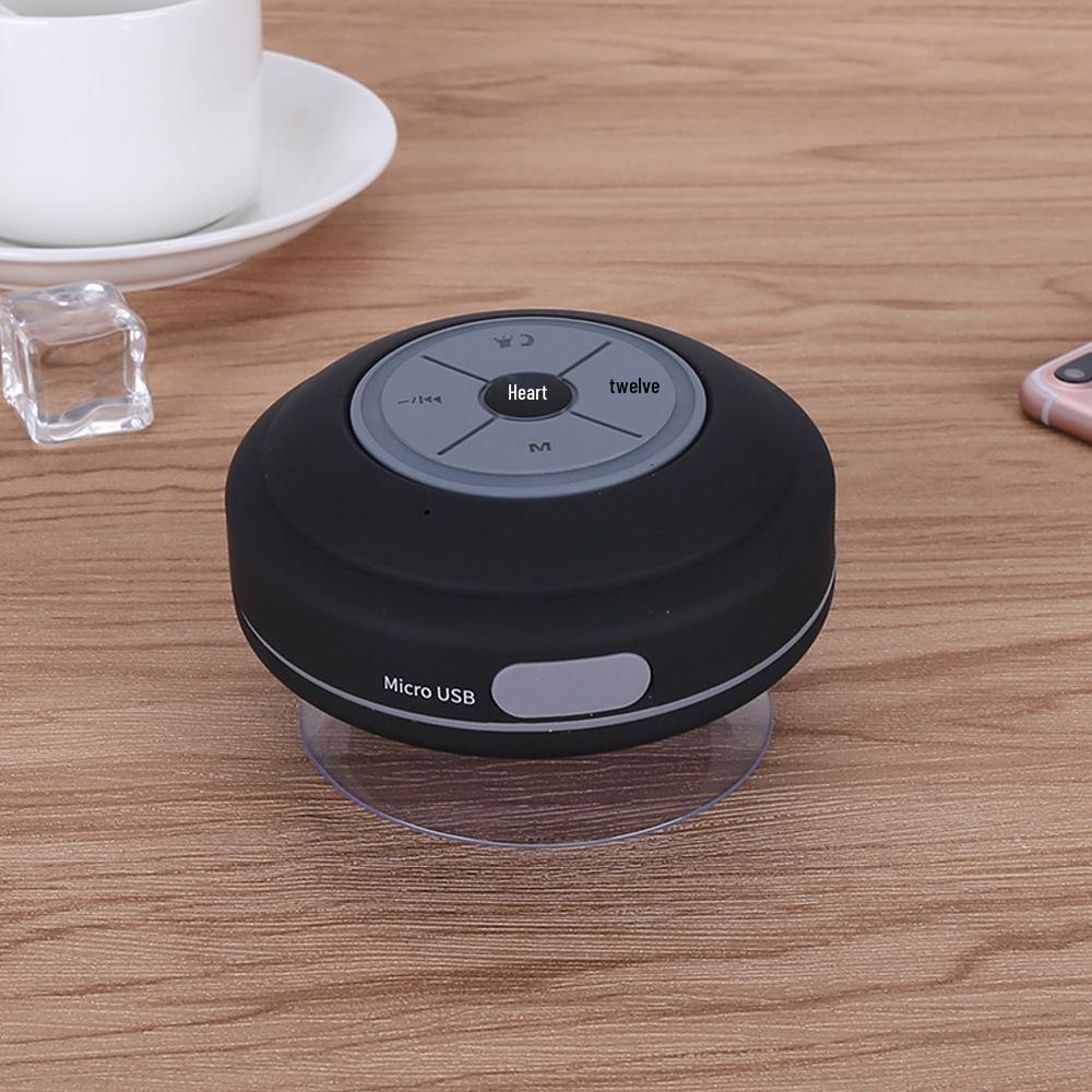 Q9 Wireless Waterproof Bluetooth Speaker with Suction Cup for Car & Bathroom - Colorful, Compact, and Perfect as a Gift