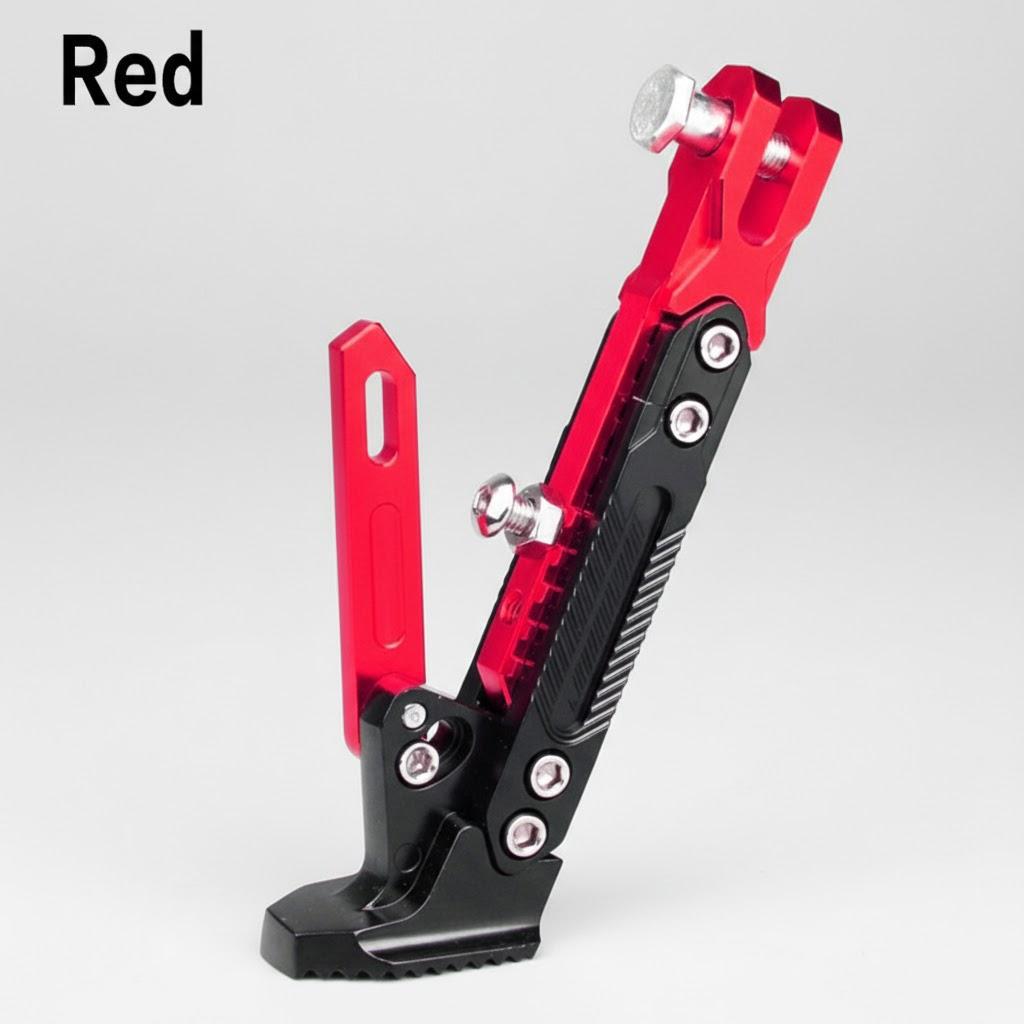 Adjustable Foot Side Support Kickstand for Electric Motorbike Parking Side Stand Heavy Duty Motorcycle Accessories