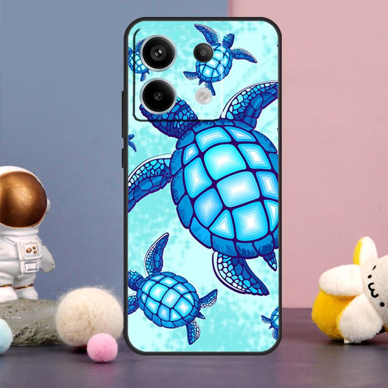Sea Turtle Case For Xiaomi Redmi Note 14 9 10 11 12 13 15 Pro Plus Redmi 15 15C 10C 12C 13C 14C Cover