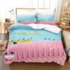 New BOCCHI THE ROCK Bedding Set Single Twin Printed Bed Set With Pillowcase Duvet Cover Soft Single Double Queen Super King Size