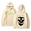 Horror Punk Misfits Skull Graphic Print Hoodie Men Gothic Men Womnen Autumn Fashion Design Pullover Men's Fleece Hoodies