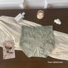 High-Waisted Lace Summer Panties for Women - Plus Size, Breathable Mulberry Silk Crotch, Sexy Thin Style