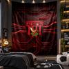 Wall Hanging Tapestry West Bromwich Albion Football Print Cloth for Living Room Bedroom Home Decor