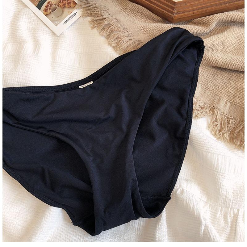 9 Color Women Seamless Panties Sexy Low Waist Milk Silk Comfort Breathable Briefs Buttock Cover Basic Shorts Ladies Lingerie