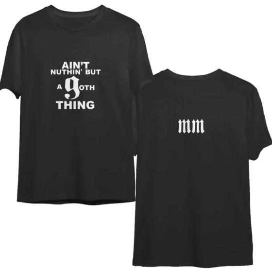 

Marilyn Manson Nothin But A Goth Thing Shirt Double Sided XL