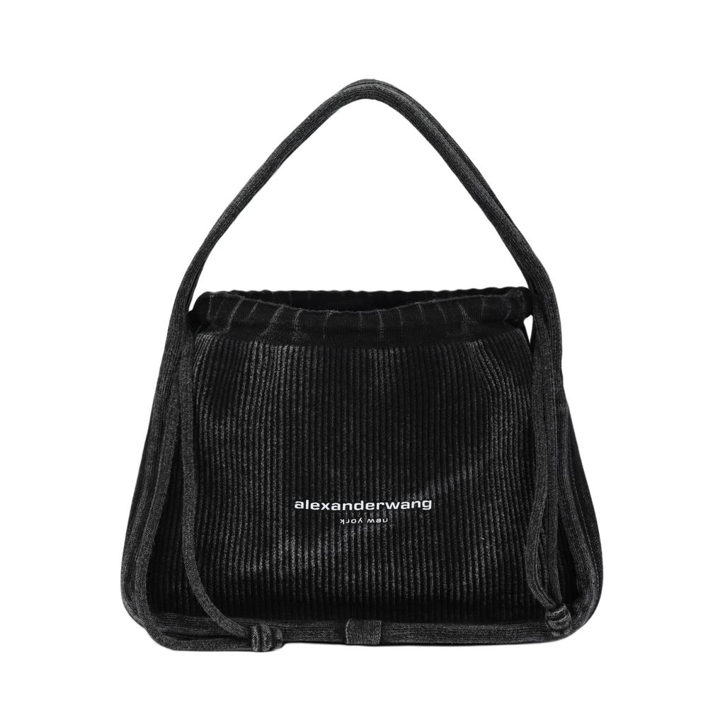 Alexander Wang Ryan Ribbed Knit Small Tote Bag 20224K40T015