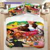Fantasy Magic Adventure Three-piece set (1 * duvet cover + 2 * pillowcase, without core) 2D Flat Bedding set Christmas birthday gift