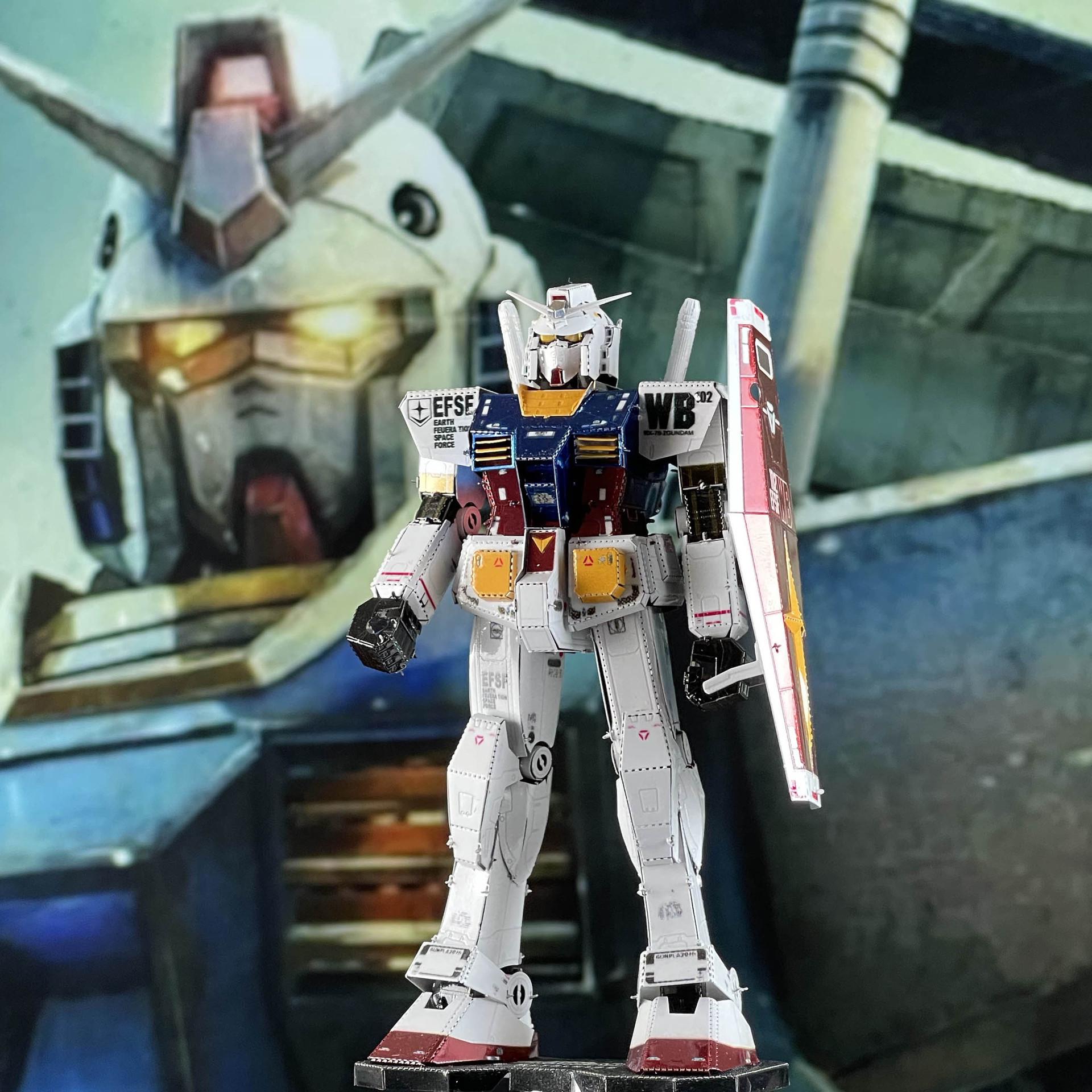 

Gundam RX-78-2 Full Metal Stainless Steel DIY Model Kit