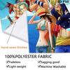 One Piece Monkey D Luffy Nástěnná tapisérie Estetické závěsné dekorace na stěnu Tištěná látková přikrývka Dekorativní tapisérie pro ložnici Obývací pokoj Domácí dekorace