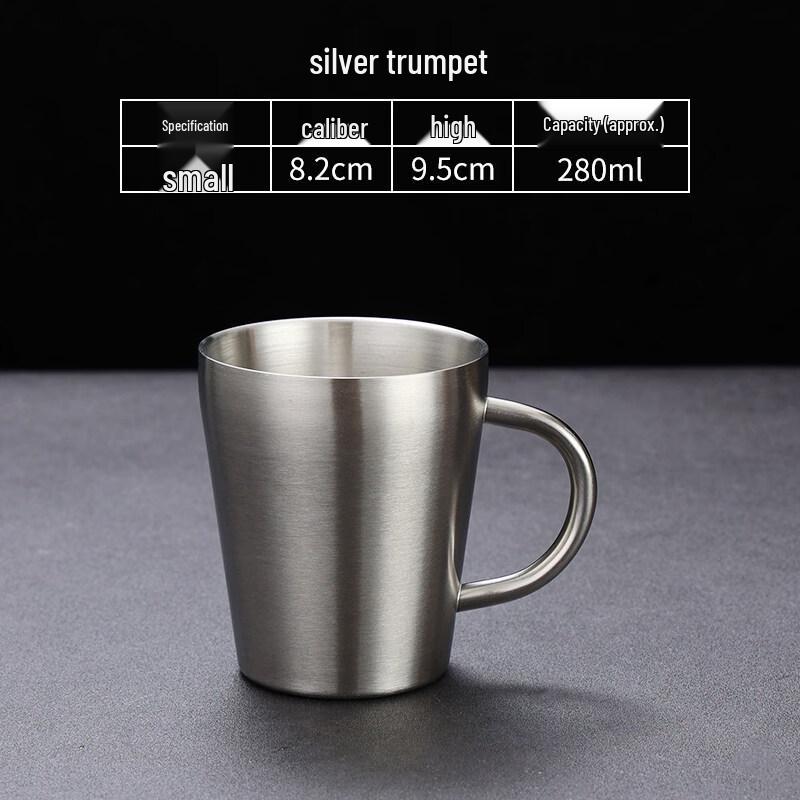 Jingbaodi Stainless Steel Mug with Handle