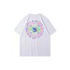 Li Ning T Shirts Men's White Crew Neck Moderate Straight Fit AHSR925-3