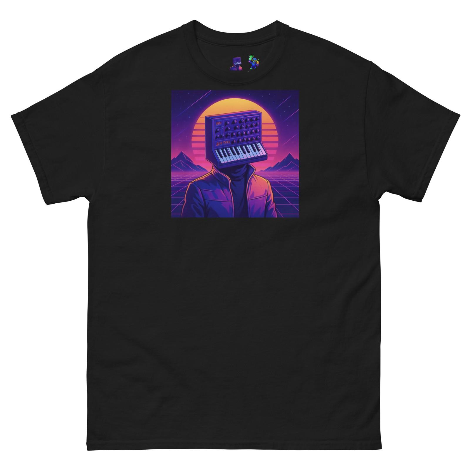 Keyhead Vaporwave / Synth-wave Music Retro T Shirt Mens Womens Tees Top S