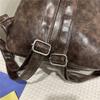 Vintage College Rucksack Bestickter Rucksack Große Kapazität Studenten Schultasche