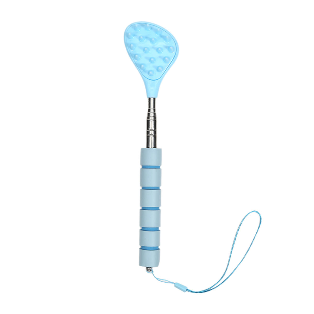 

Multi Color Telescopic Handle Pet Massage Comb Cat Soothing Itch Brush Durable Grooming Tool for Enhanced Pet Health and Comfort one size светло-синий