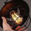 Industrial Style Vintage Chandelier Bar Coffee Restaurant American Bird Cage Personality Creative Iron Single Head Lamps