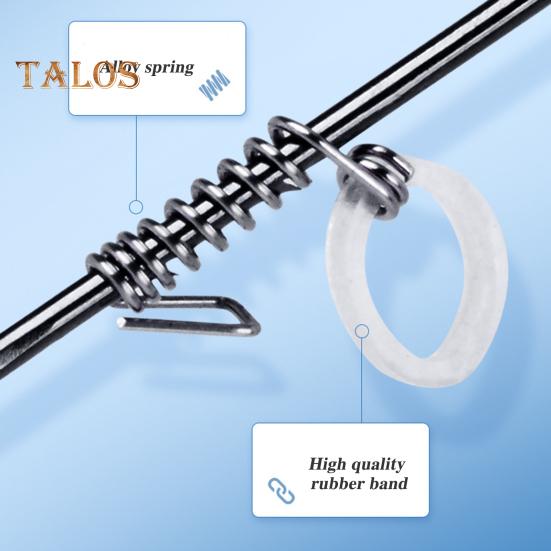 10Pcs Live Shrimp Fixing Hook Heavy Duty Carbon Steel Barbed Fishhook with Hole Freshwater Saltwater Fishing Hook Fishing Accessories