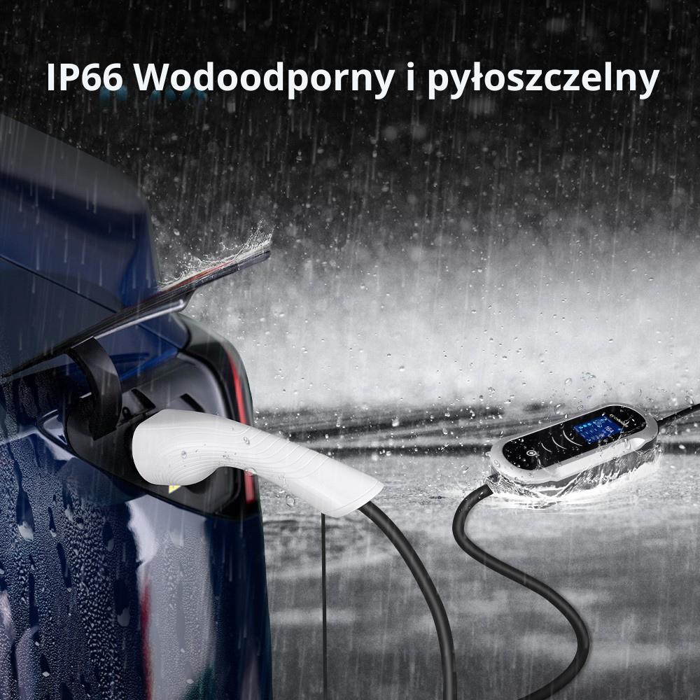 3 Fazowa Mobilna Ładowarka Ev 11Kw